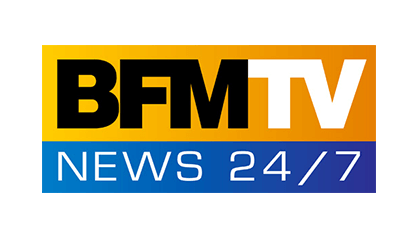 Logo BFM TV News.